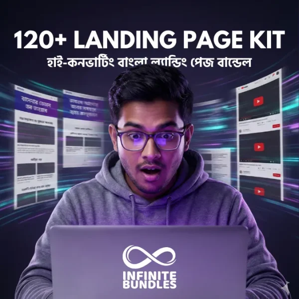 120+ Bangla Landing Page Bundle with Setup Guide