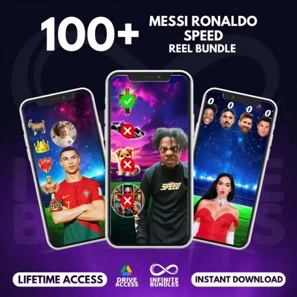 Messi, Ronaldo, Speed Reels