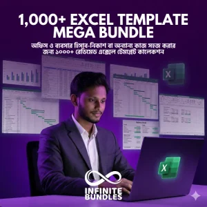 1,000+ Excel Template Mega Bundle (Business, Finance & Personal)