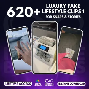 Luxury Fake Lifestyle Snap Stories